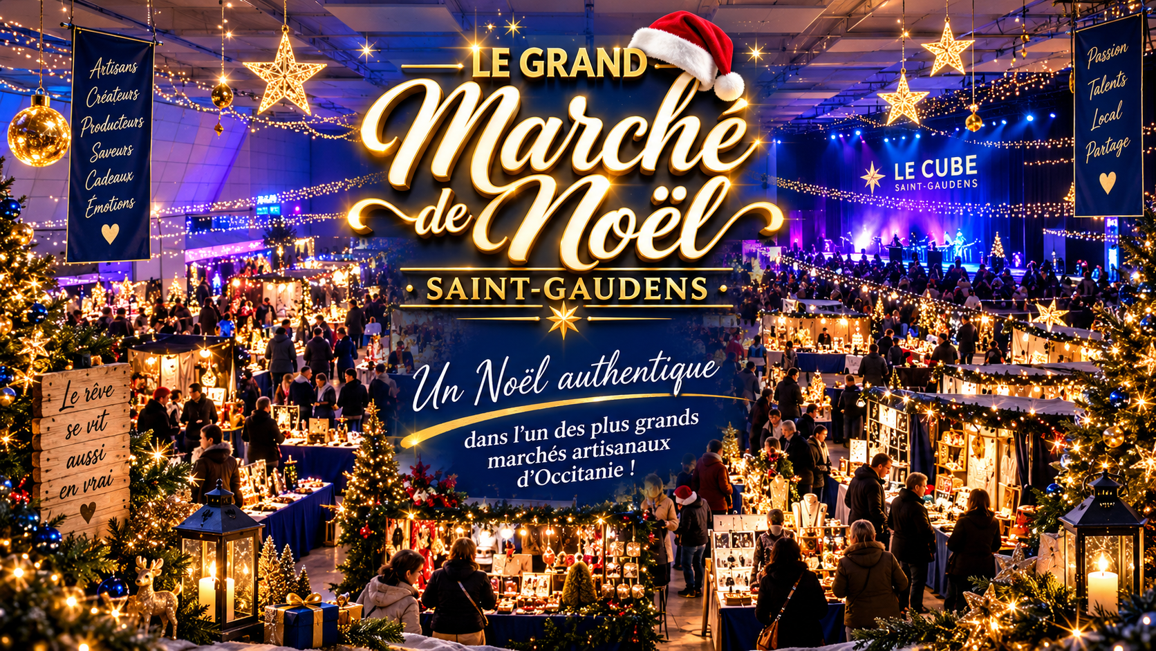 Le Grand Marché de Noël de Saint-Gaudens