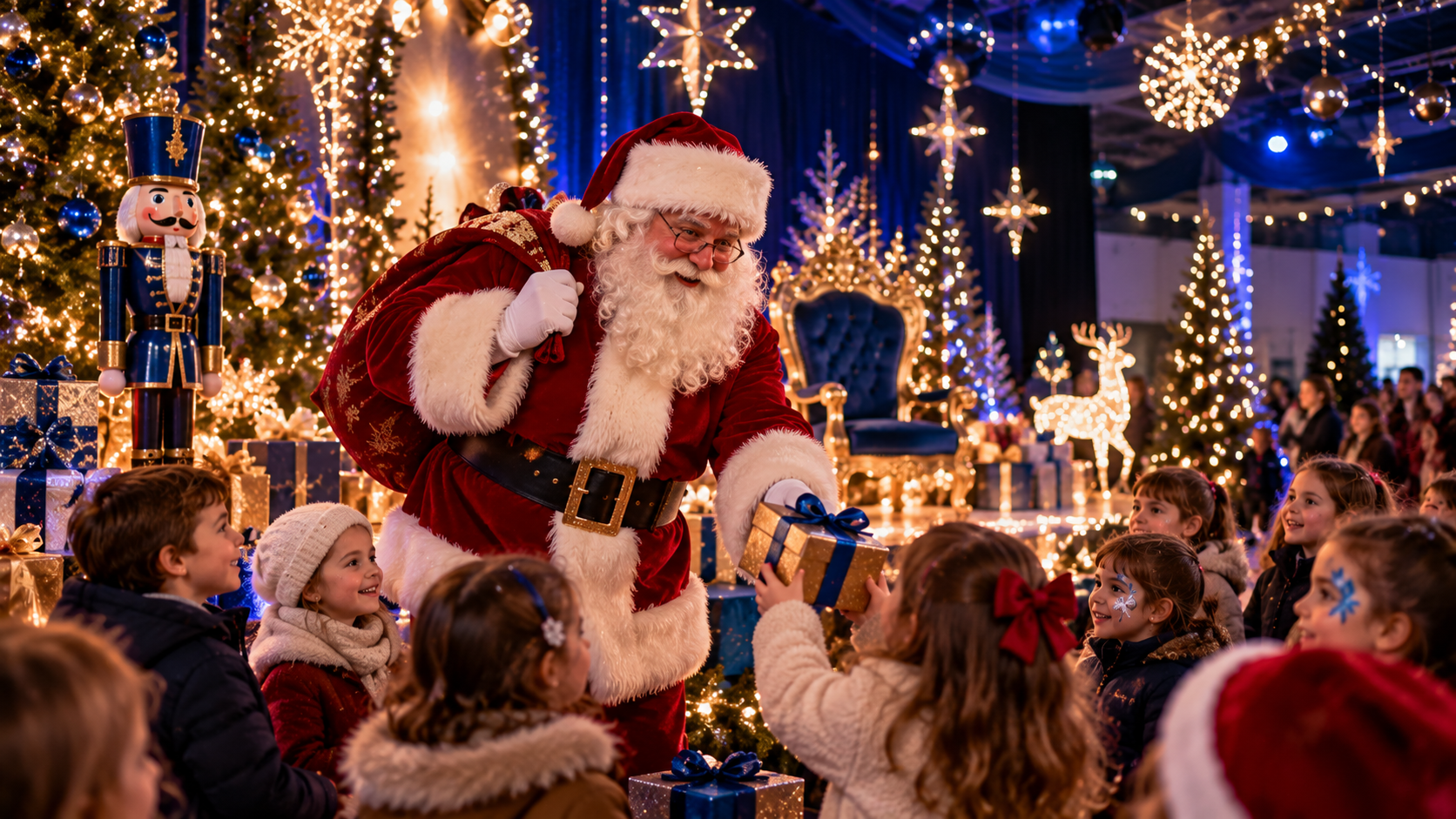 Arrivée du Père Noël